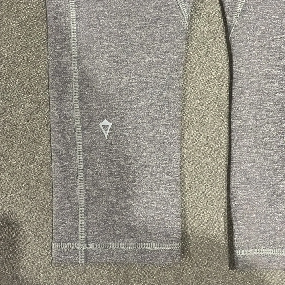 COPY - Ivivva Gray Crops size 12 with pink and purple waistband - Picture 7 of 13